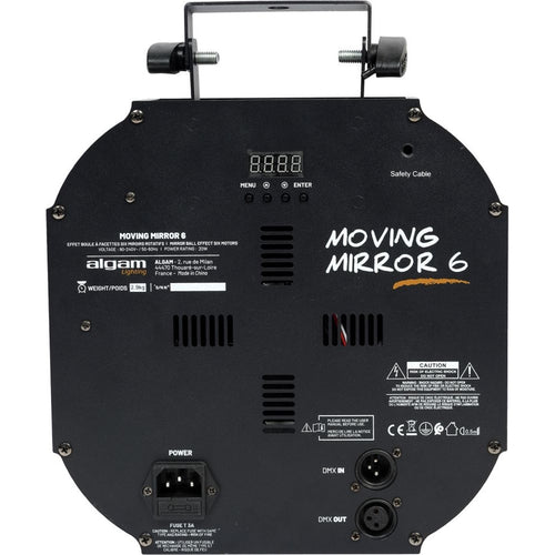 Algam Lighting MOVING-MIRROR-6 Effetto Palla a Specchi Motorizzata