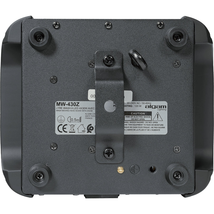 Algam Lighting MW430Z Wash Testa Mobile Led 4x30W RGBW + Zoom