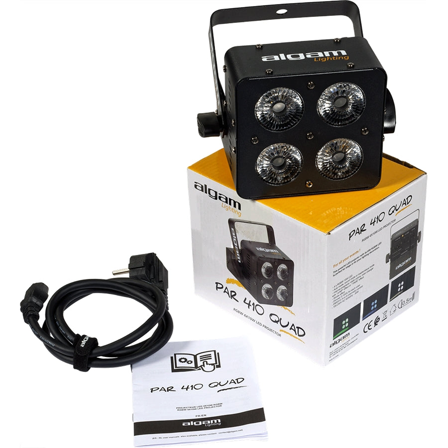 Algam Lighting PAR-410-QUAD Proiettore Par Led 4x10W RGBW