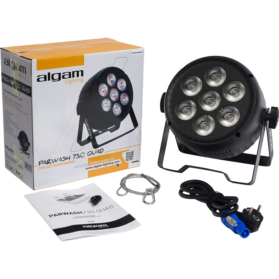 Algam Lighting PARWASH730-QUAD Par Led 7x30W RGBWW