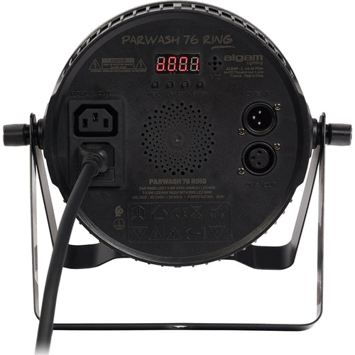 Algam Lighting PARWASH76-RING Par Led 7x6W RGBW + RING RGB