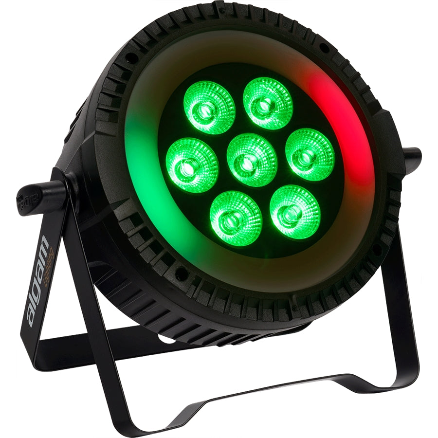 Algam Lighting PARWASH76-RING Par Led 7x6W RGBW + RING RGB