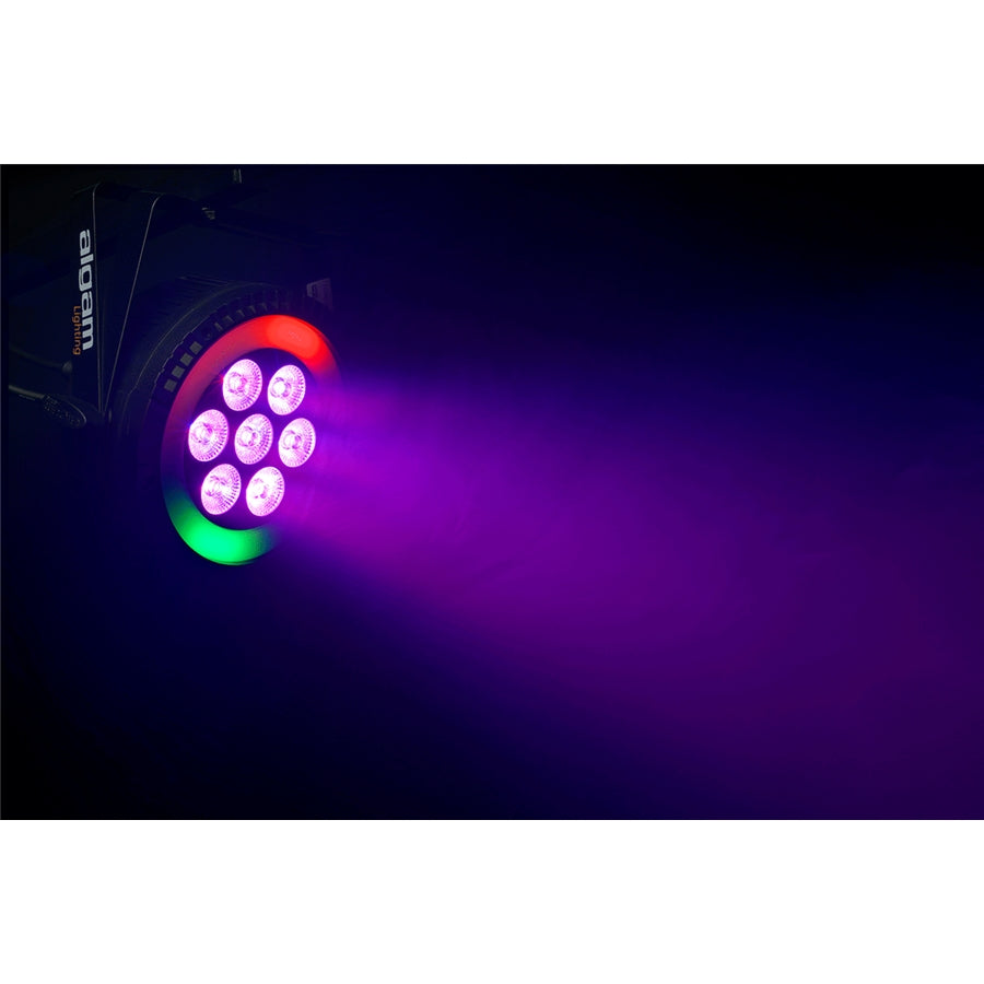 Algam Lighting PARWASH76-RING Par Led 7x6W RGBW + RING RGB