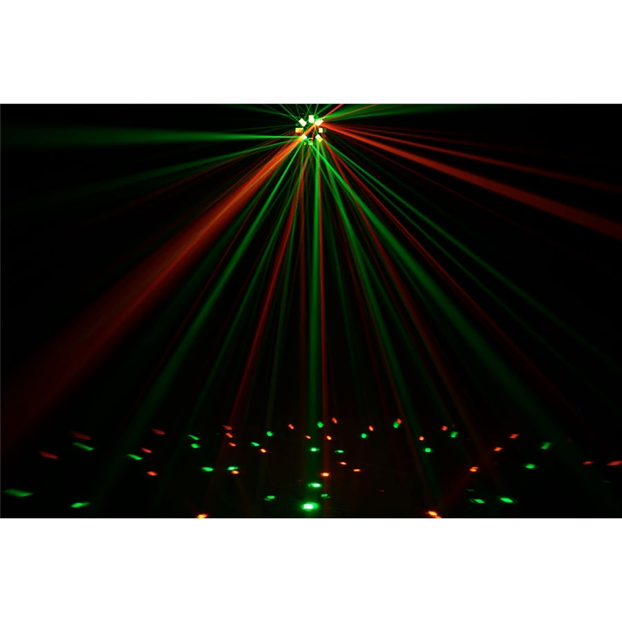 Algam Lighting PHEBUS 2 Effetto 3 in 1 Derby + Strobo/Wash + Laser RG