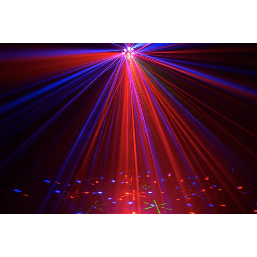 Algam Lighting PHEBUS 2 Effetto 3 in 1 Derby + Strobo/Wash + Laser RG