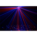 Algam Lighting PHEBUS 2 Effetto 3 in 1 Derby + Strobo/Wash + Laser RG