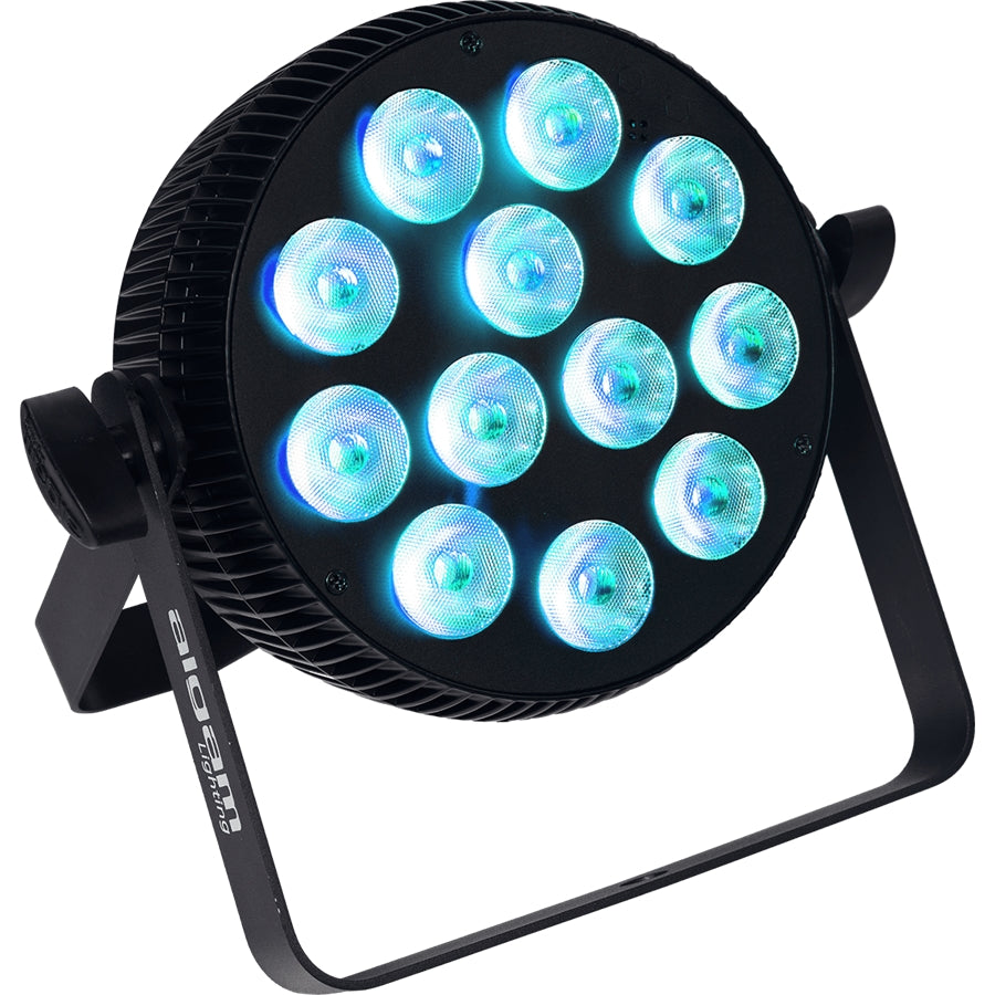 Algam Lighting SLIMPAR-1210-QUAD Proiettore Par LED 12x10W RGBW