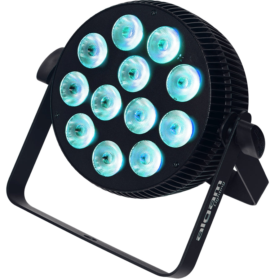 Algam Lighting SLIMPAR-1210-QUAD Proiettore Par LED 12x10W RGBW