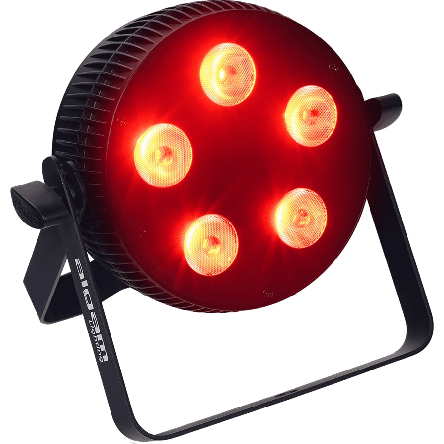 Algam Lighting SLIMPAR-510-QUAD Proiettore Par LED 5x10W RGBW