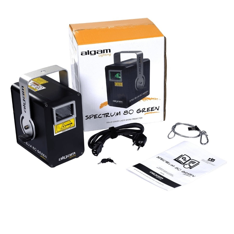 Algam Lighting SPECTRUM 80 GREEN Laser 80 mW