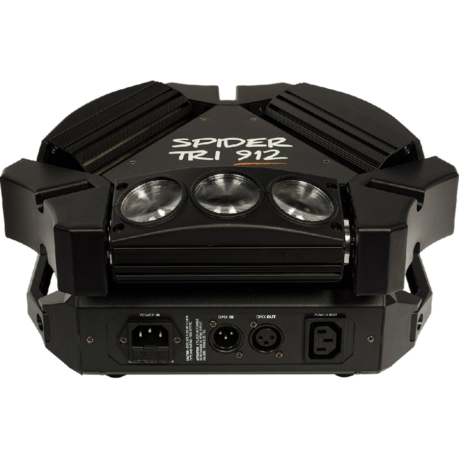 Algam Lighting SPIDER-TRI-912 3 Mini Barre Motorizzate Beam Led 9x12W RGBW