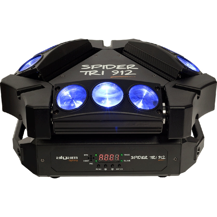 Algam Lighting SPIDER-TRI-912 3 Mini Barre Motorizzate Beam Led 9x12W RGBW