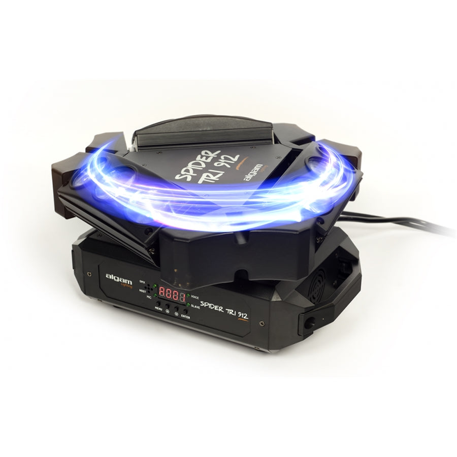 Algam Lighting SPIDER-TRI-912 3 Mini Barre Motorizzate Beam Led 9x12W RGBW