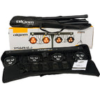Algam Lighting STAGEBAR-II Kit su Treppiede Par + Strobo con Pedaliera Wireless