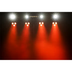 Algam Lighting STAGEBAR-II Kit su Treppiede Par + Strobo con Pedaliera Wireless