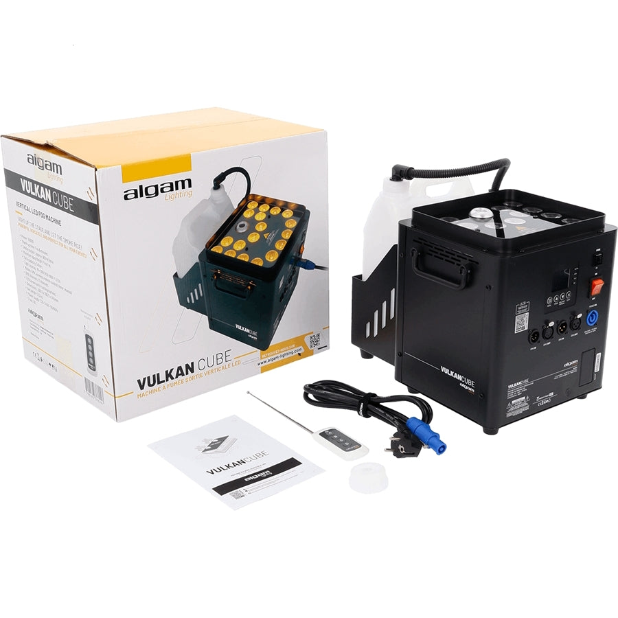 Algam Lighting VULKAN CUBE Macchina del Fumo Verticale 1500W