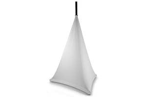 LSS12B Lycra StandSleeve 1,2m white