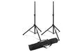 LS01K Kit 2xSpeak.Stand,Bag1.8m30kg