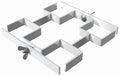 750LTL4 Stage Leg Clamp(4 legs)