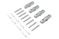 P30 Truss Conn.Set 4 couplers, 8 cl