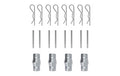 P24 DECO Truss Conn.Set 4 cpl, 8 cl
