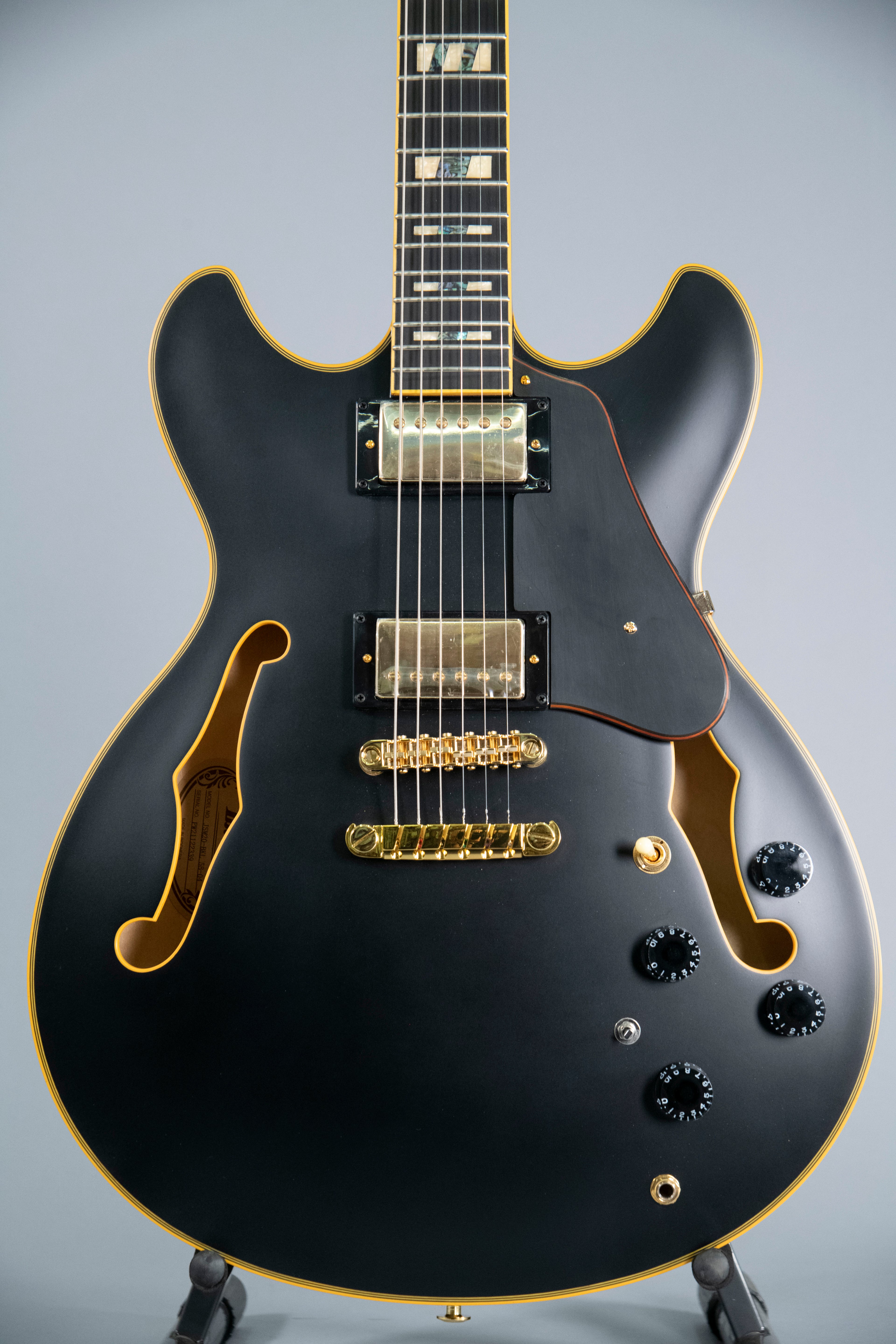 Ibanez Jsm20 J Scofield Black Low Gloss