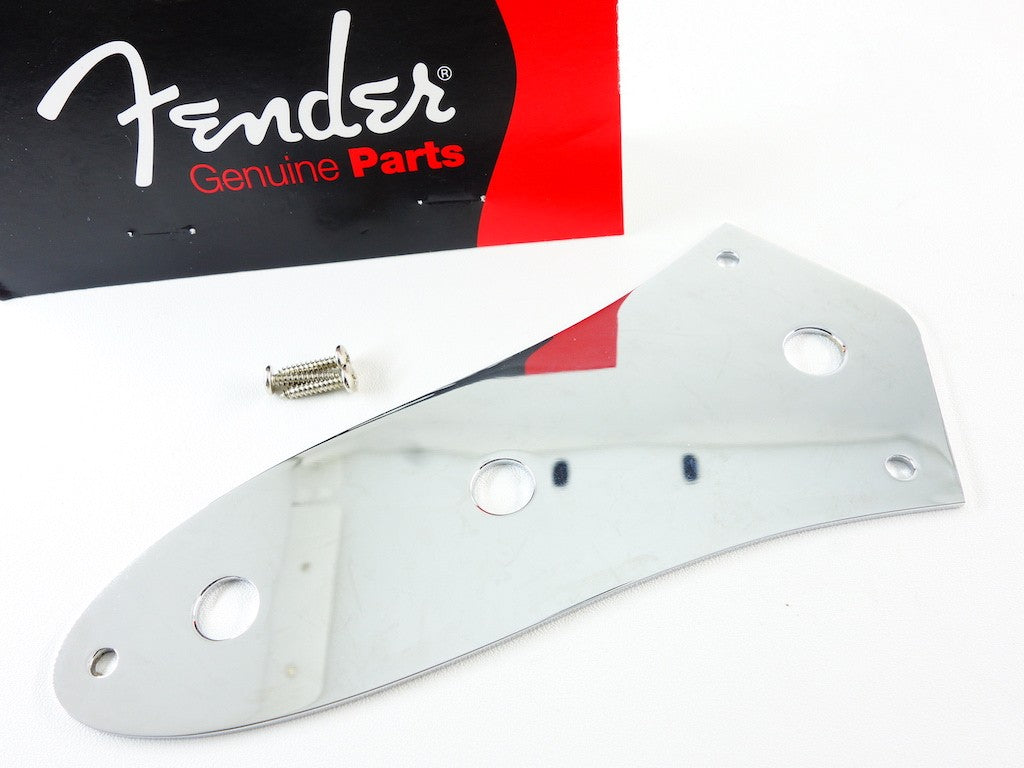 Fender American Vintage 62 Control Plate 3 Hole Jazz Bass Chrome