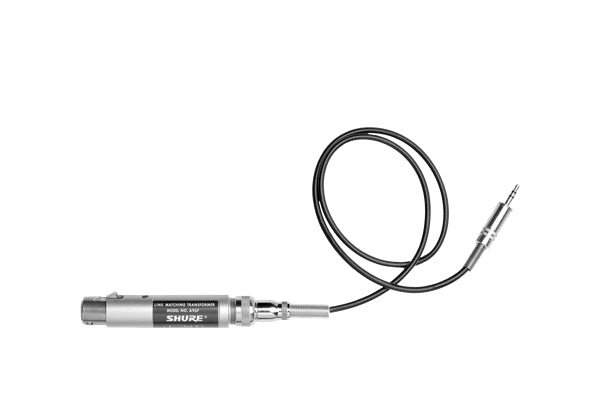 Shure A96F Adattatore audio XLR/minijack per videocamera