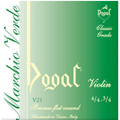 Dogal Green Label E String For Violin 4/4 - 3/4