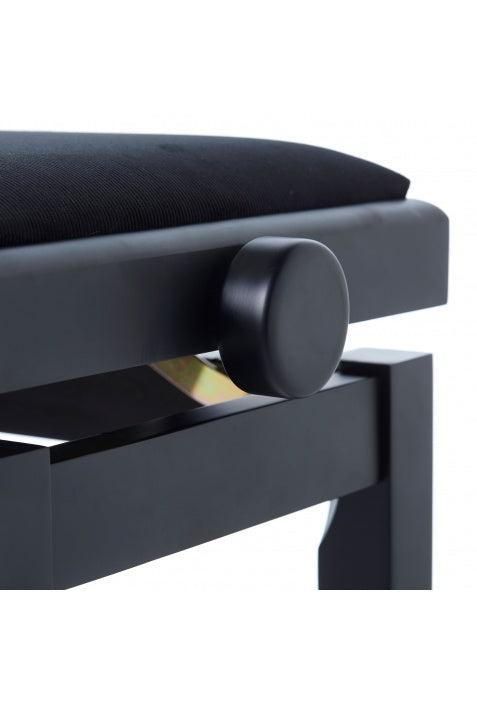 Bespeco Sg101 Panca Pianoforte E Organo Nero Satinato Cuscino Velluto