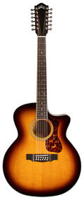 Guild F2512CE Deluxe Maple 12 String Antique Burst Gloss