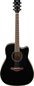 Yamaha Fg-Ta Transacoustic Nera Lucida Chitarra Acustica Elettrificata