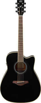 Yamaha Fg-Ta Transacoustic Nera Lucida Chitarra Acustica Elettrificata
