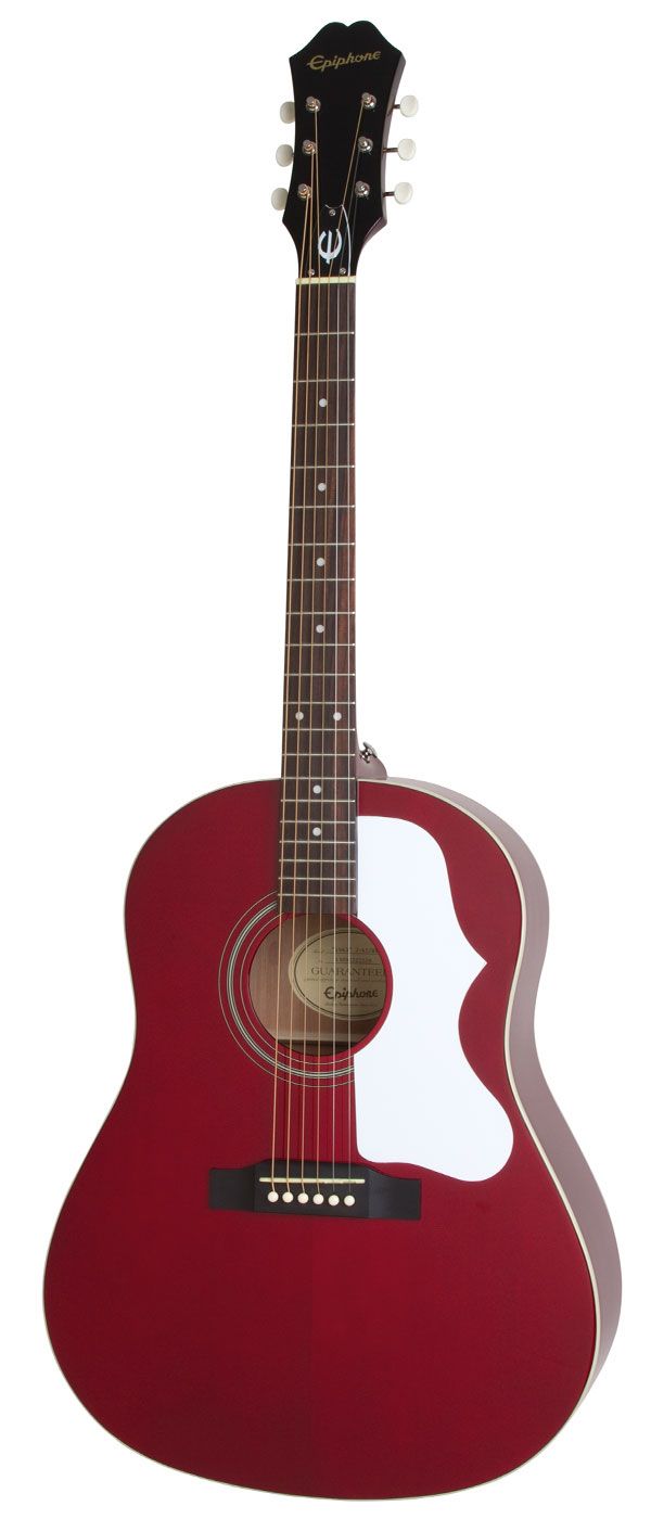 Epiphone 1963 Ej-45 Acoustic Wine Red