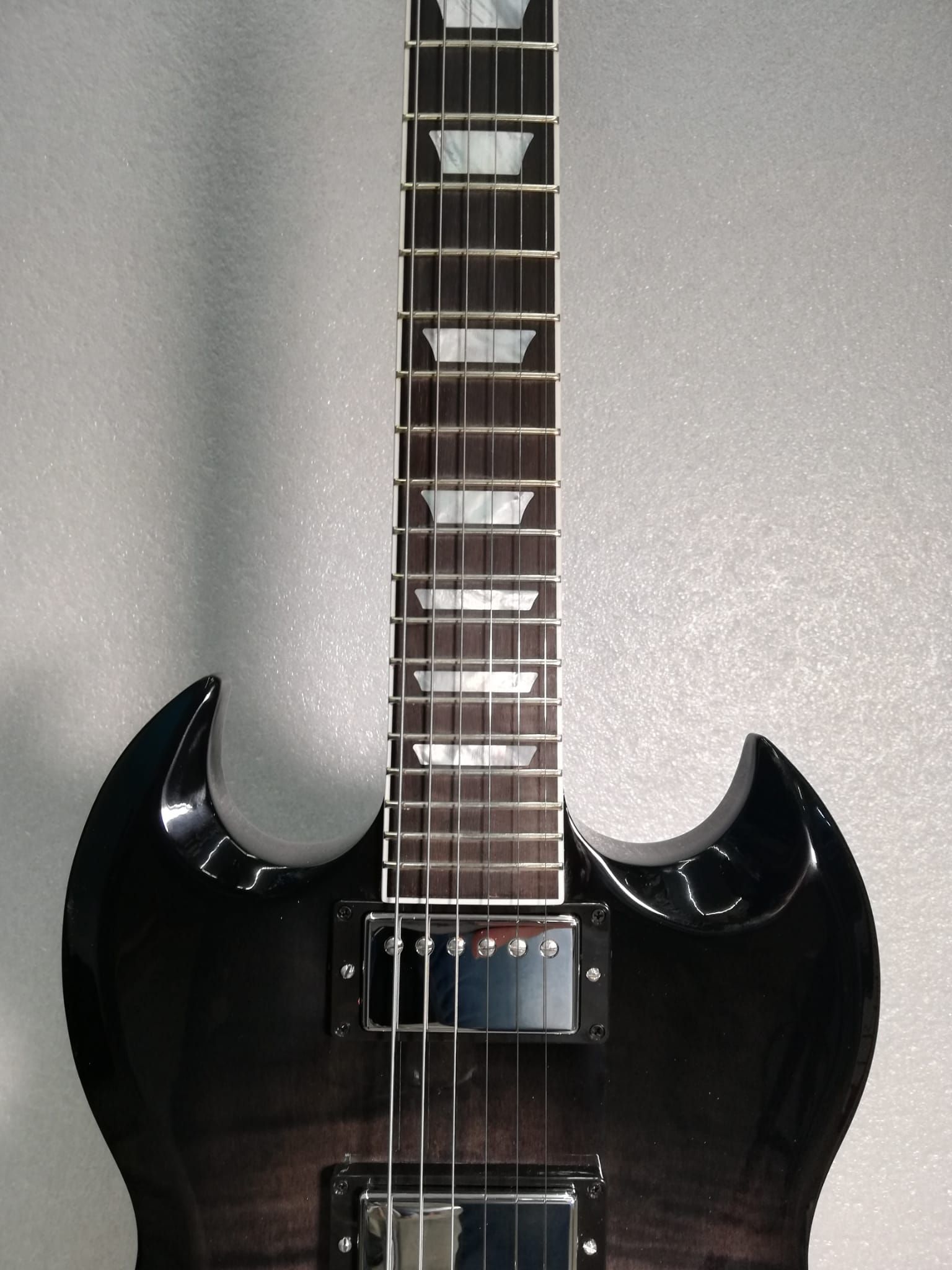 Gibson Sg Modern Trans Black Fade Chitarra Elettrica