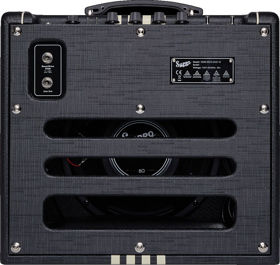 Supro Delta King 12 Black e Cream