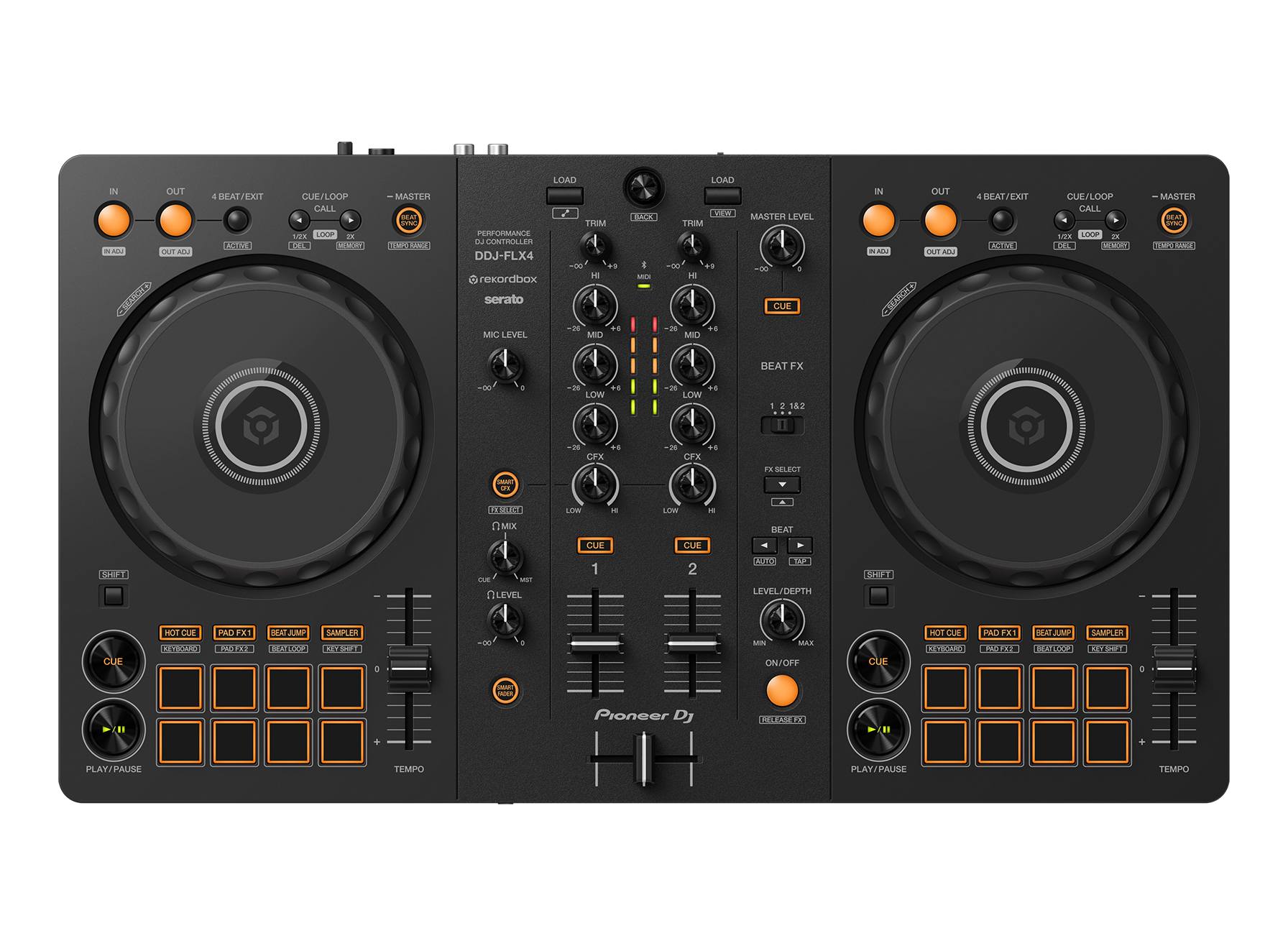 Pioneer DDJ-FLX4 2-channel DJ Controller