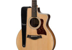 Taylor 440125 Tracolla 2,5' Pelle Trapuntata Black
