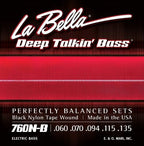 La Bella 0760N-B Muta Per Basso Elettrico 5 Corde Lisce 60-135