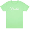 Fender Spaghetti Logo Tshirt Surf Green Medium