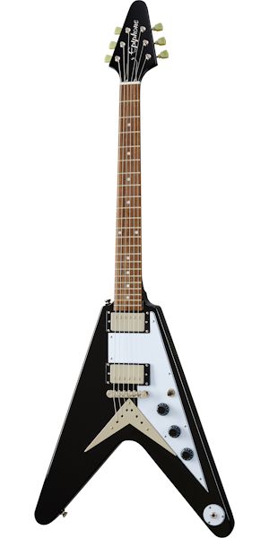 Epiphone Flying V Ebony Chitarra Elettrica