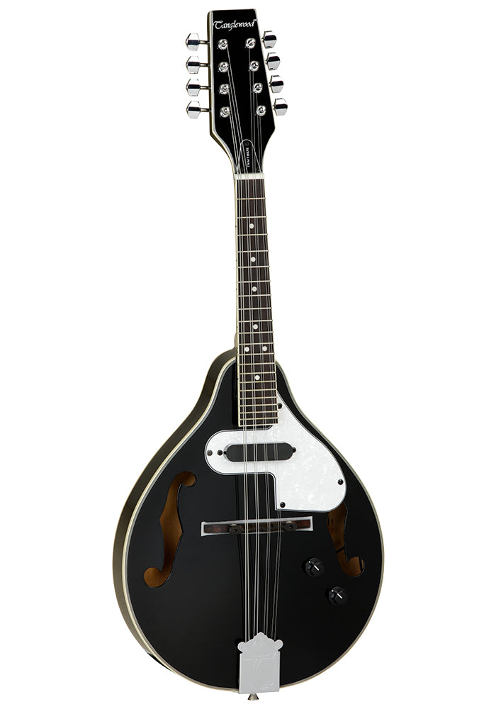 Tanglewood Mandolino Twm T Elettrificato Black Lucido