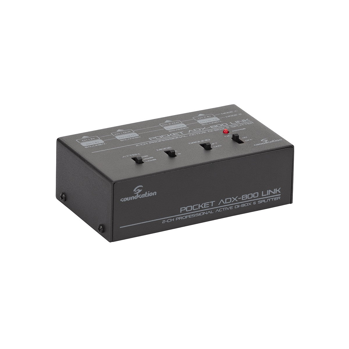 Soundsation Adx800 Active 2-Channel DI Box