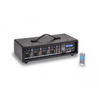 Soundsation 6-Channel 200+200W Powered Mixer with MP3, Effects and BT
