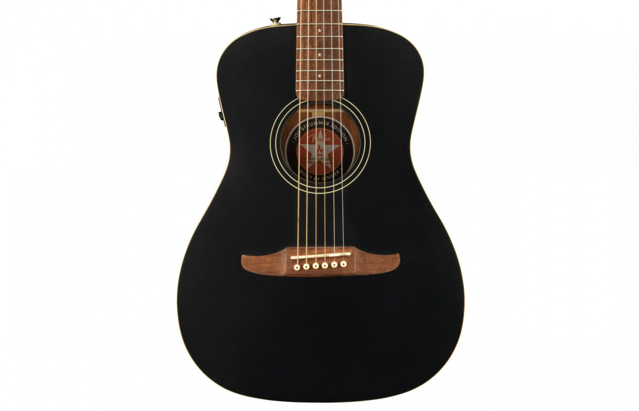 Fender Joe Strummer Campifire Matte Black Chitarra Acustica