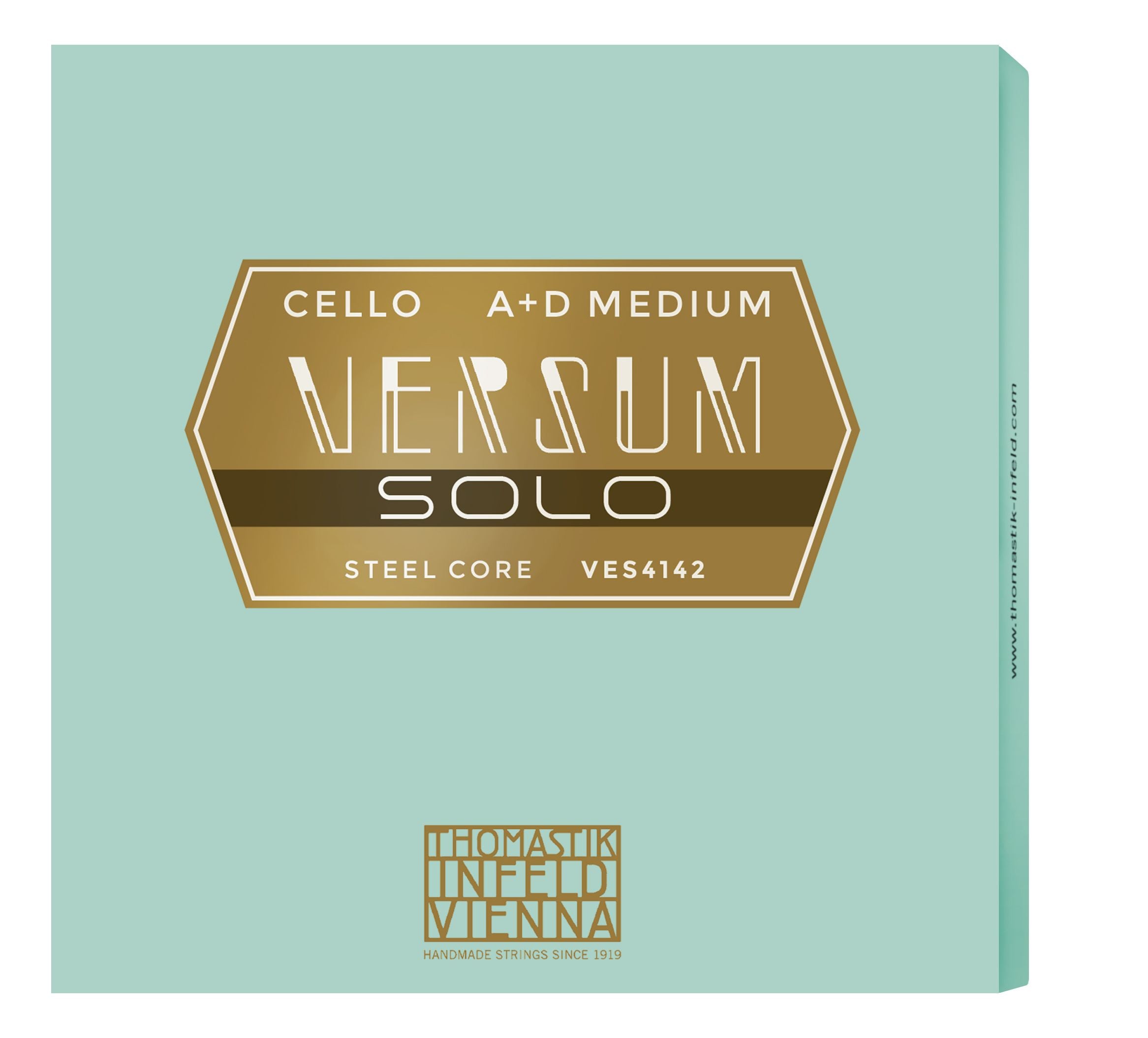 Thomastik Ves4344 cello versum solo g+c 4/4 medium combo set