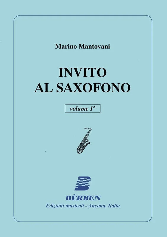 Berben Mantovani Invito al Saxofono