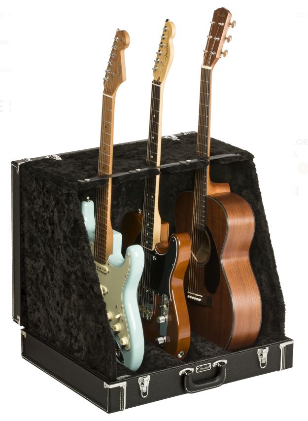 Fender Classic Series Case Stand Black 3 Guitar