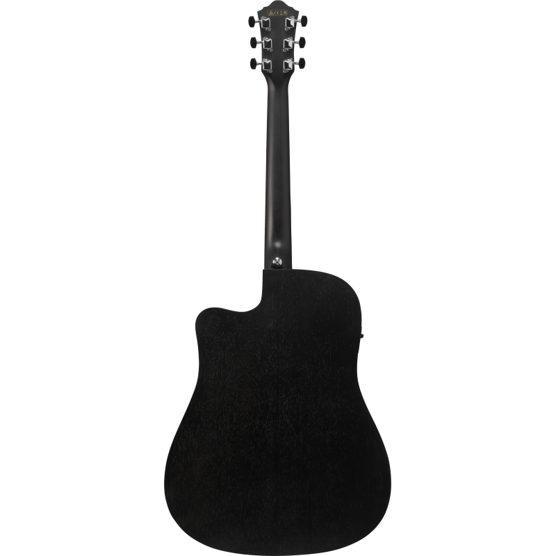 Ibanez V44 Weathered Black Open Pore