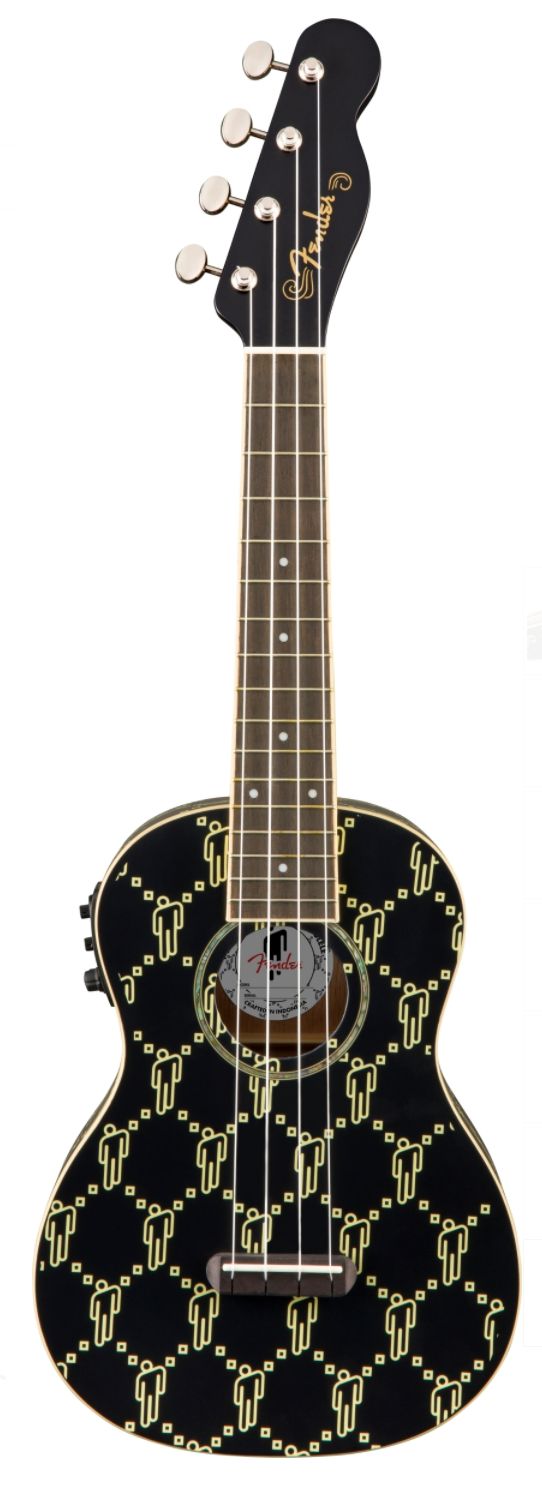 Fender Billie Eilish Uke Ukulele Black